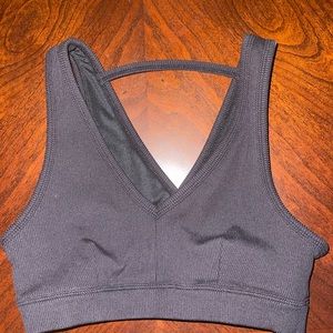 ALO YOGA TOGETHERNESS BRA SIZE XS BLACK